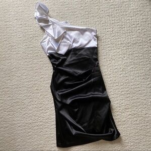 NWT - B. Darlin One Shoulder Cocktail Dress